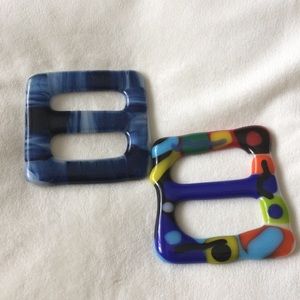 Donated. Glass T-Shirt Cinchers